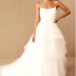 Modern White Gown